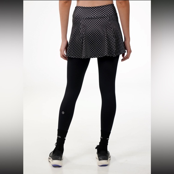 ⚡️DonaJo Skirted Legging (Black Polka Dot/Blk) Size Tam P Size 1 - Picture 3 of 8